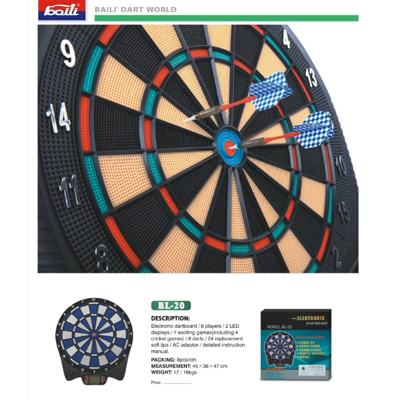 Electronic Dartboard Outdoor and Sports